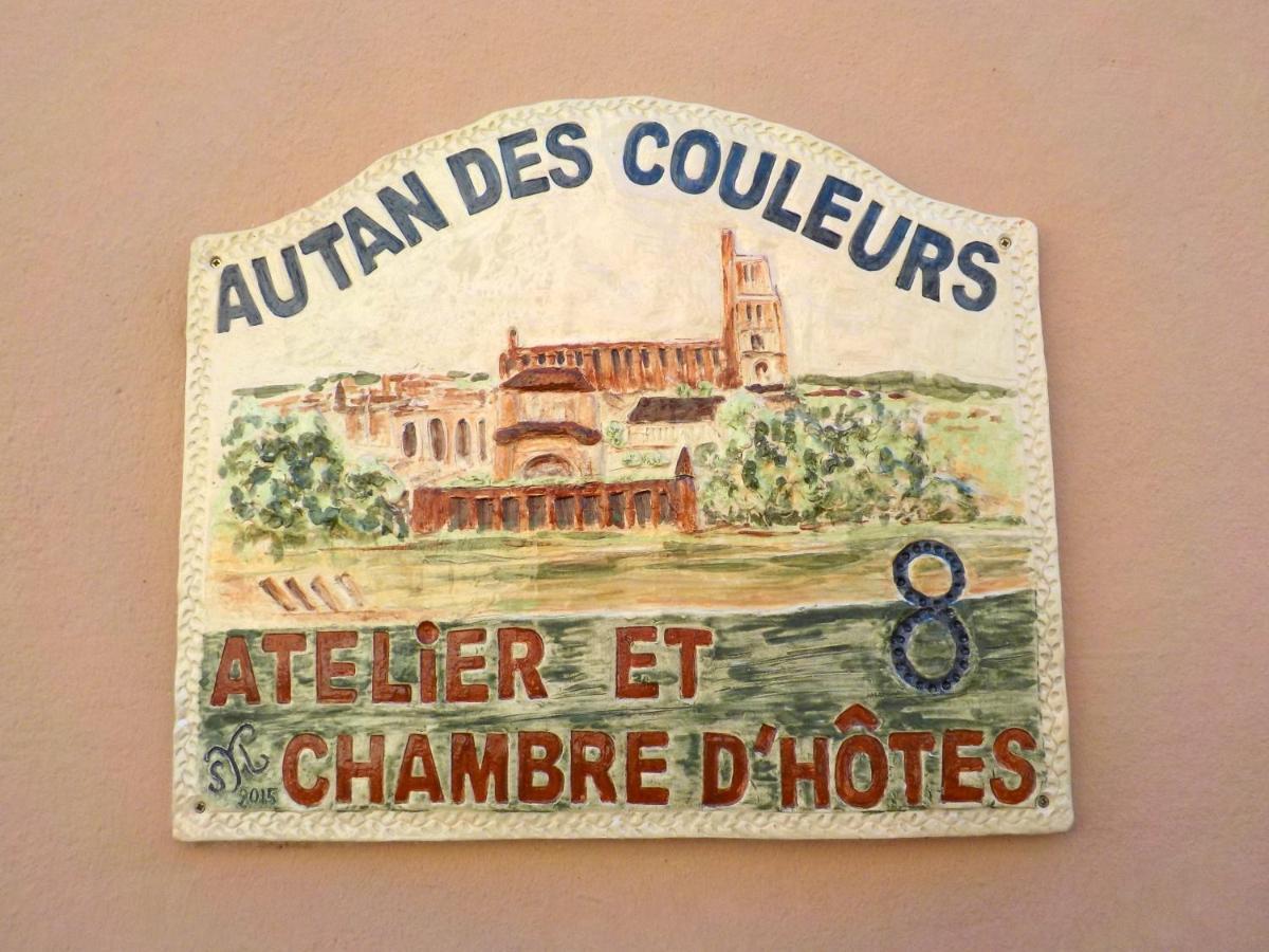 לינה וארוחת בוקר אלבי Autan Des Couleurs מראה חיצוני תמונה